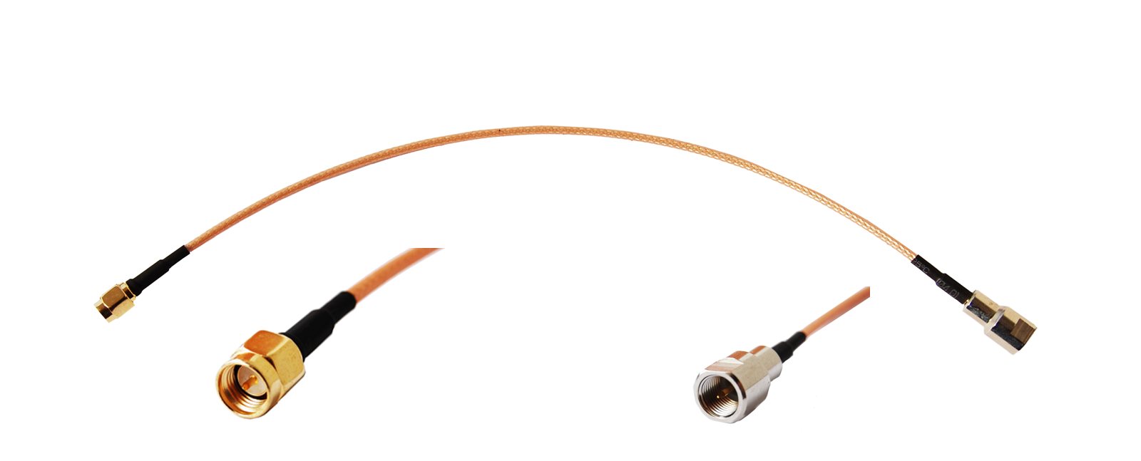 

Konektor Fme wtyk - Sma wtyk - 25cm (pigtail)