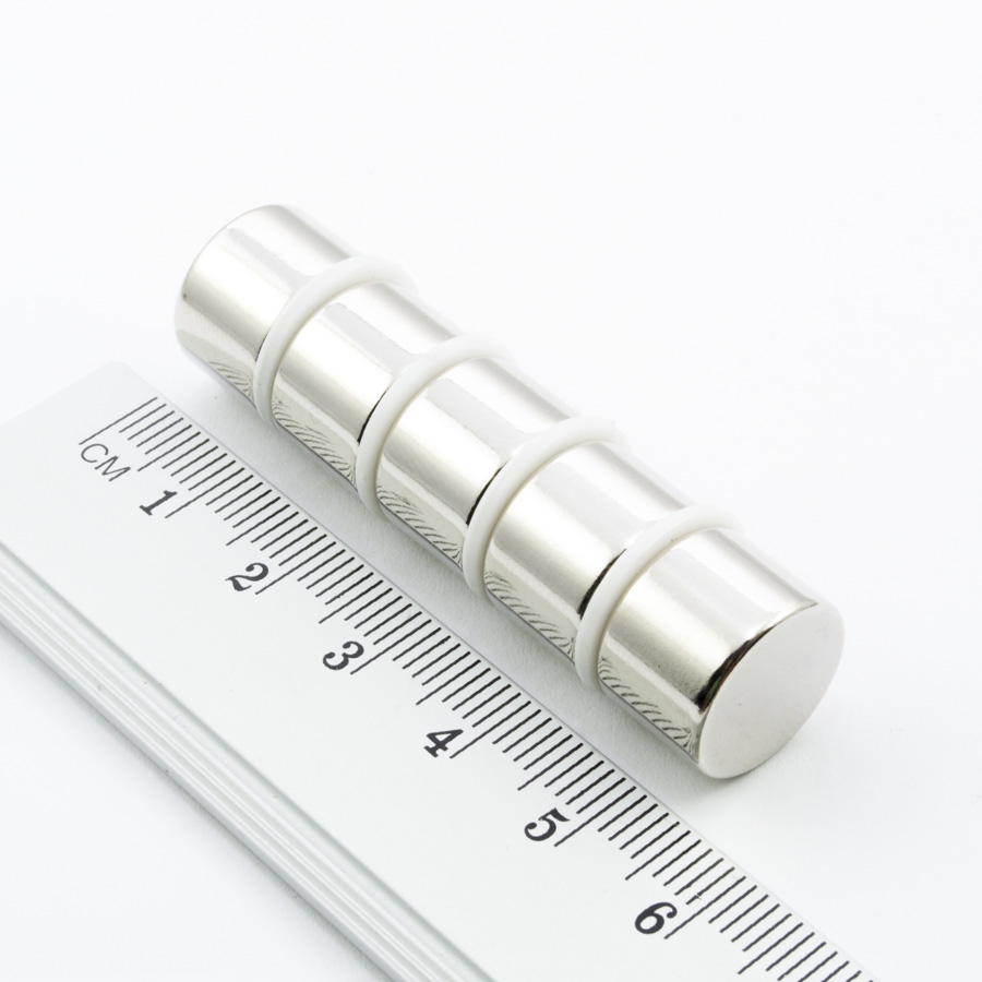 MAGNES NEODYMOWY WALCOWY 14x10 N38 KOMPLET 2 SZTUK Marka Mistral