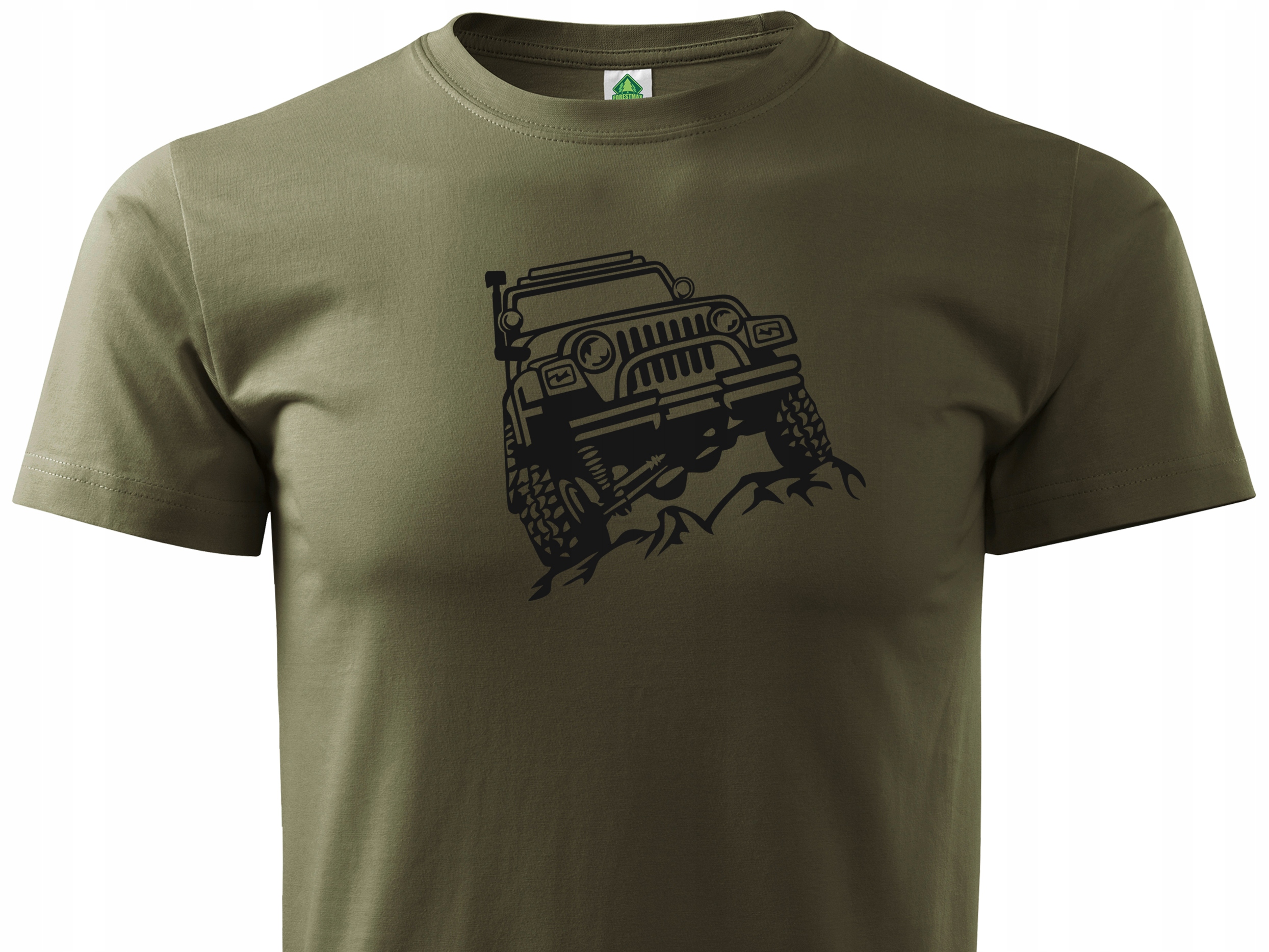 

Offroadowa Koszulka T-shirt Nadruk Jeep Wrangler M