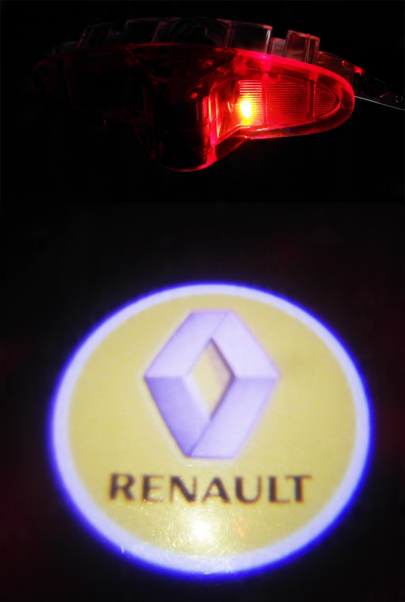 світлодіодний проектор логотипу HD для Renault LAGUNA II 2 III 3 Вага (з упаковкою) 0,35 кг