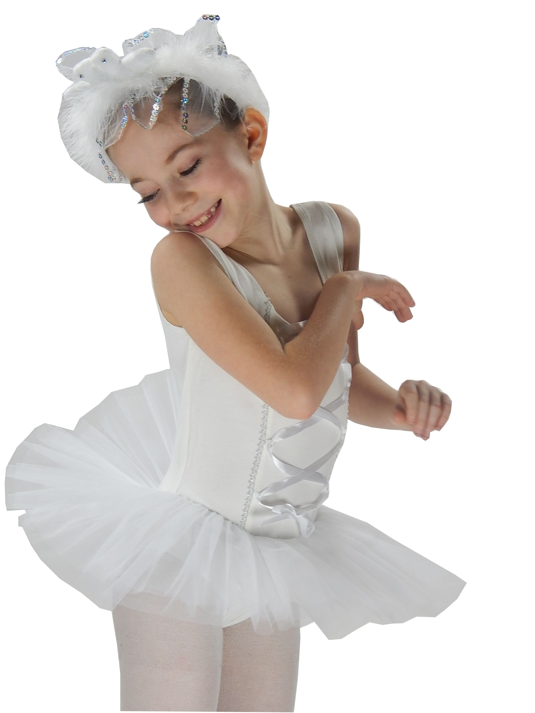 

balet body sukienka Tutu tiul sk483 116-122cm