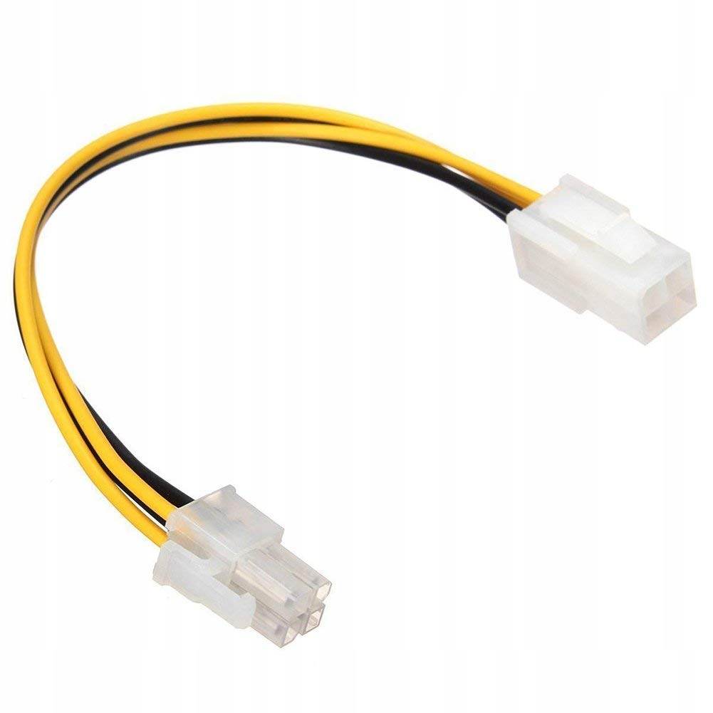 

Kabel przedłużacz zasilania Cpu 4 Pin 4Pin M/f Atx