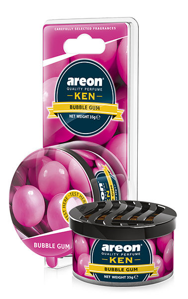 

Areon Ken Bubble Gum Zapach Samochodowy Puszka 35g