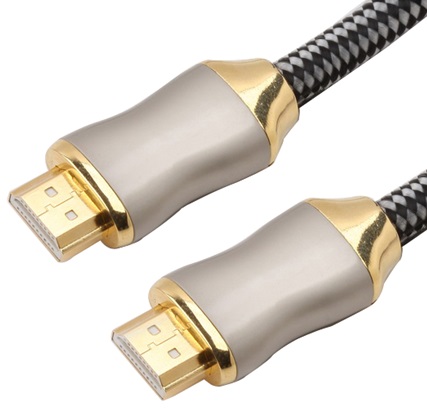 Przewód Kabel Hi-End HDMI-HDMI 1m GOLD 4K HDR 2.2 - Sklep, Opinie, Cena ...