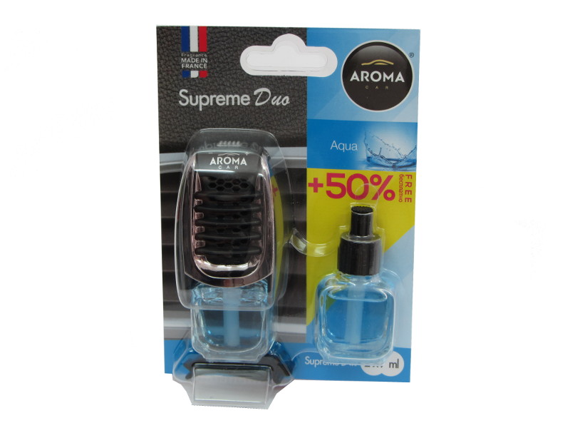 

Aqua Samochodowy odświeżacz powietrza Aroma 1+1