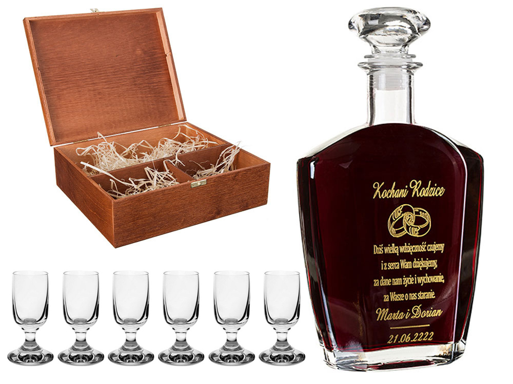 

Karafka urodziny Prezent 18 20 30 40 50 60 70 80