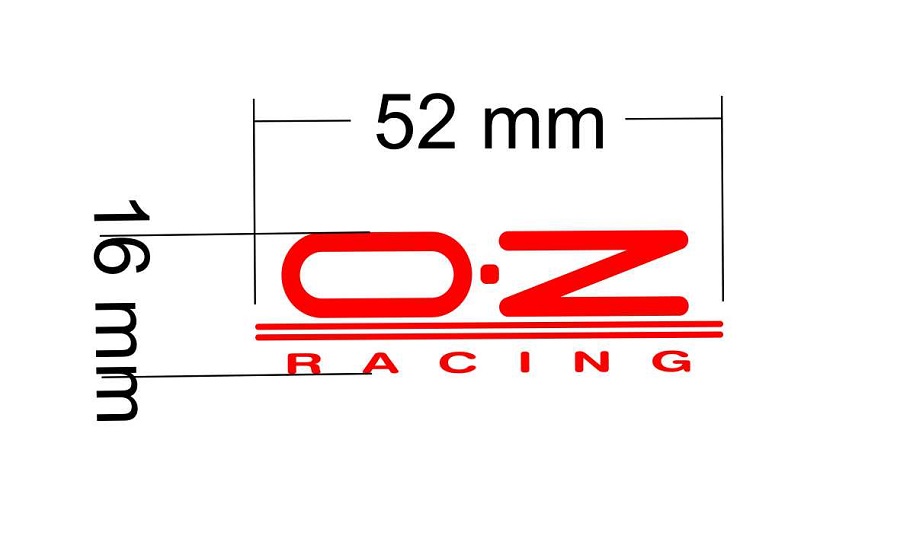 Naklejki OZ RACING NA DEKIELKI KAPSLE 5 SZT. Producent Inny