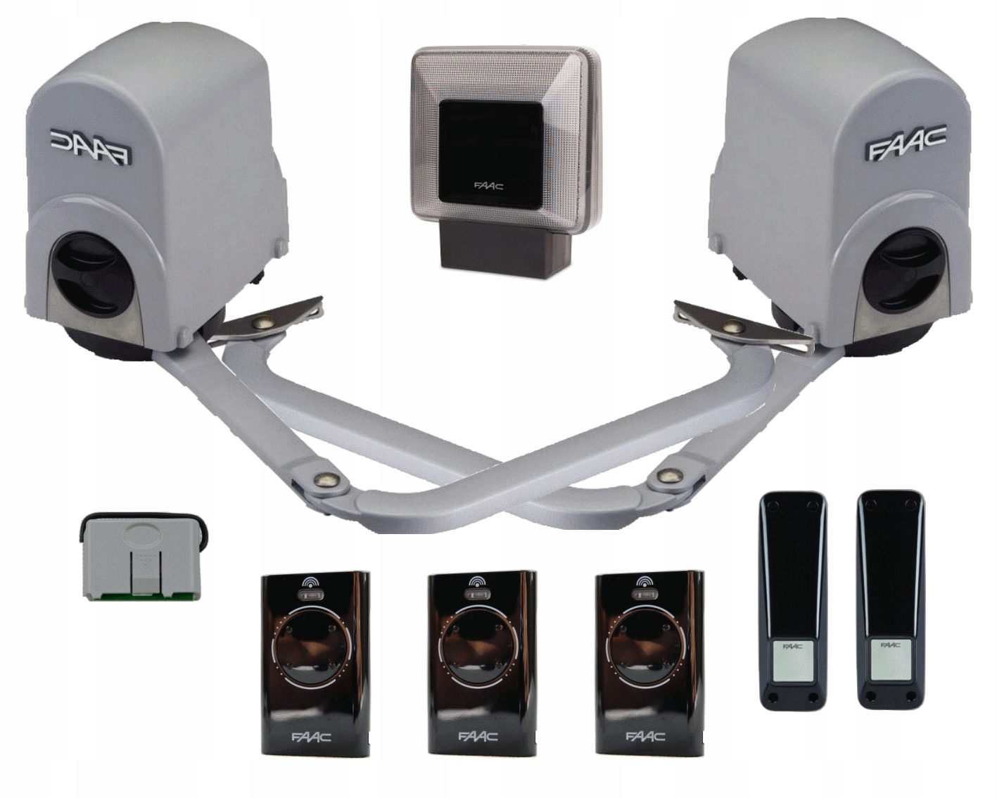 Set Faac 391 Energy pohon dvoukřídlé brány