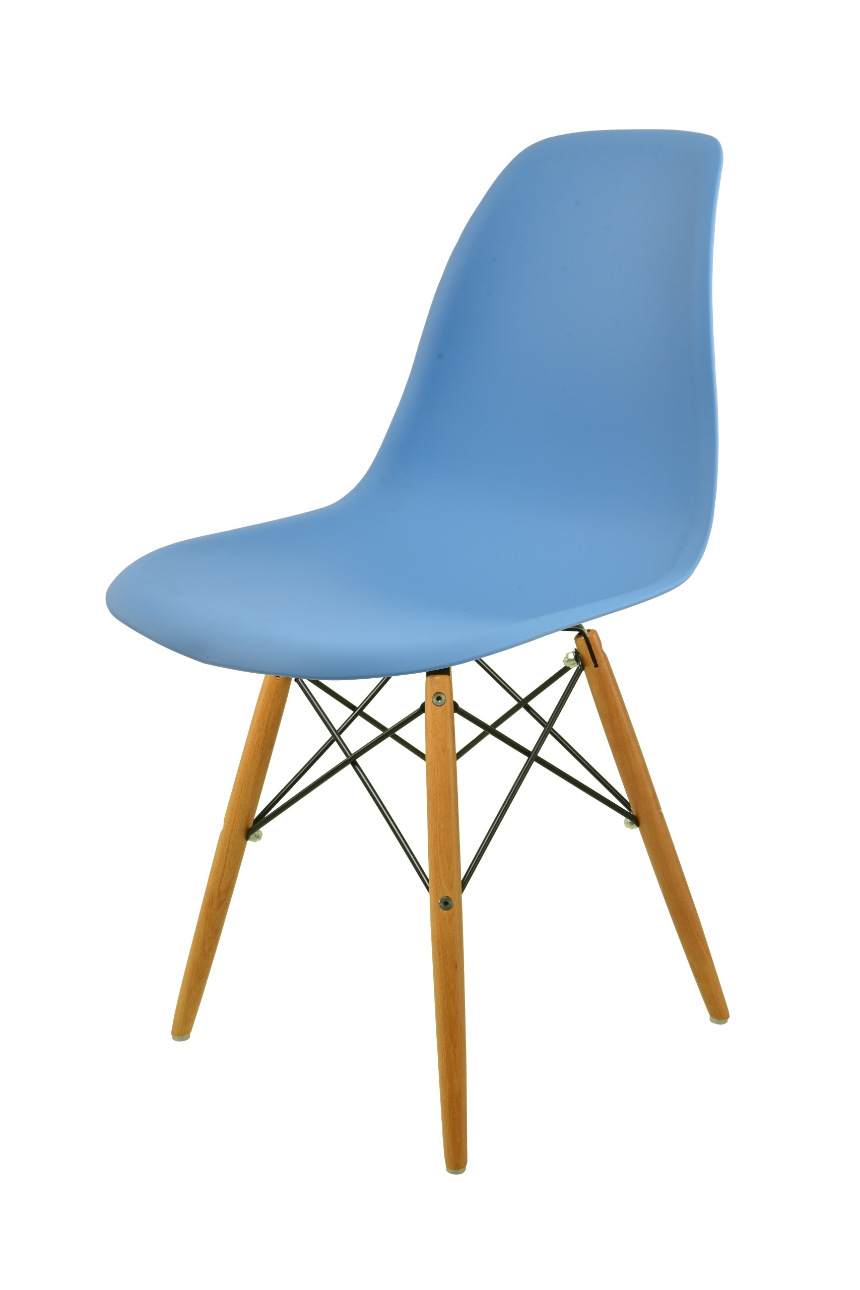 

Krzesło Milano Design Dsw France jasny niebieski