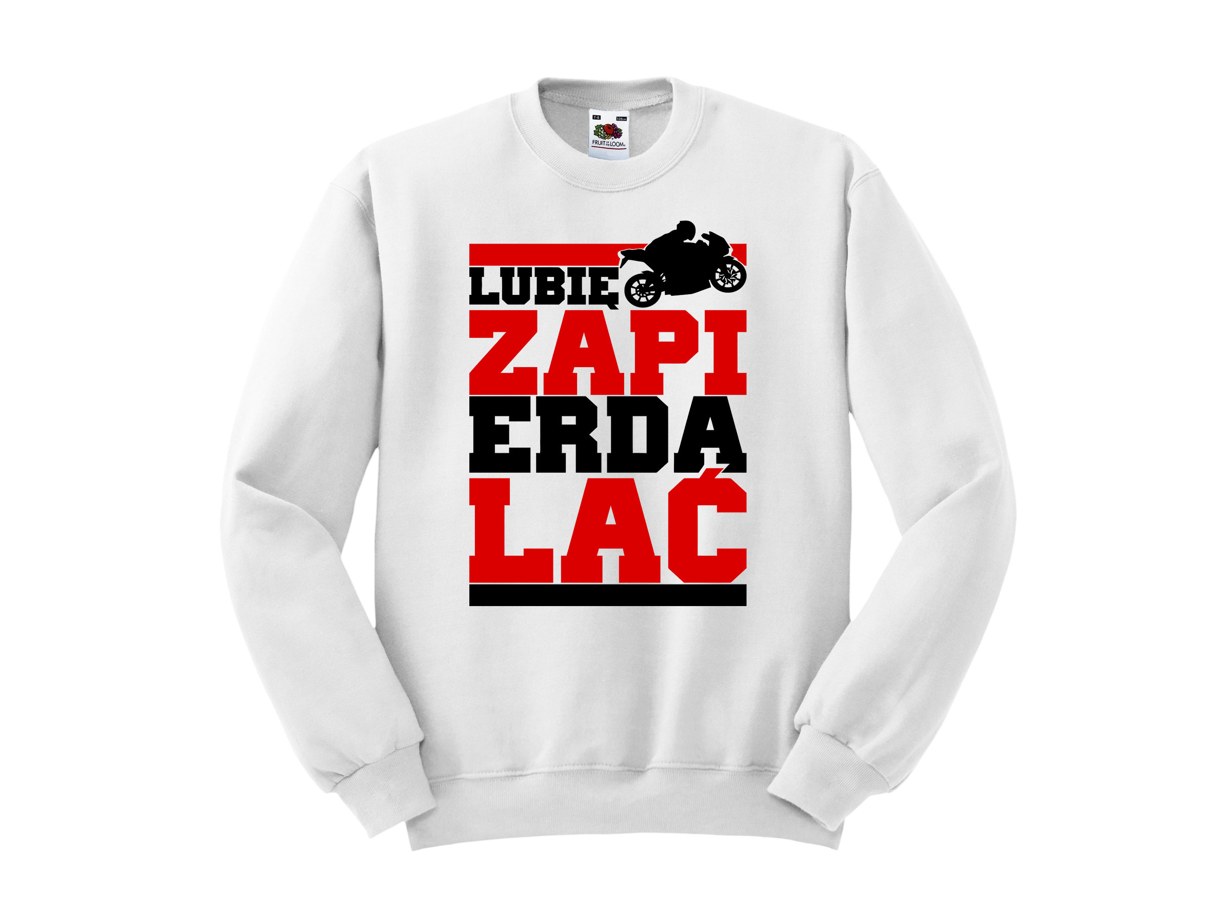 

Bluza Męska Na Motor Motocykl Lubię Zapierdalać