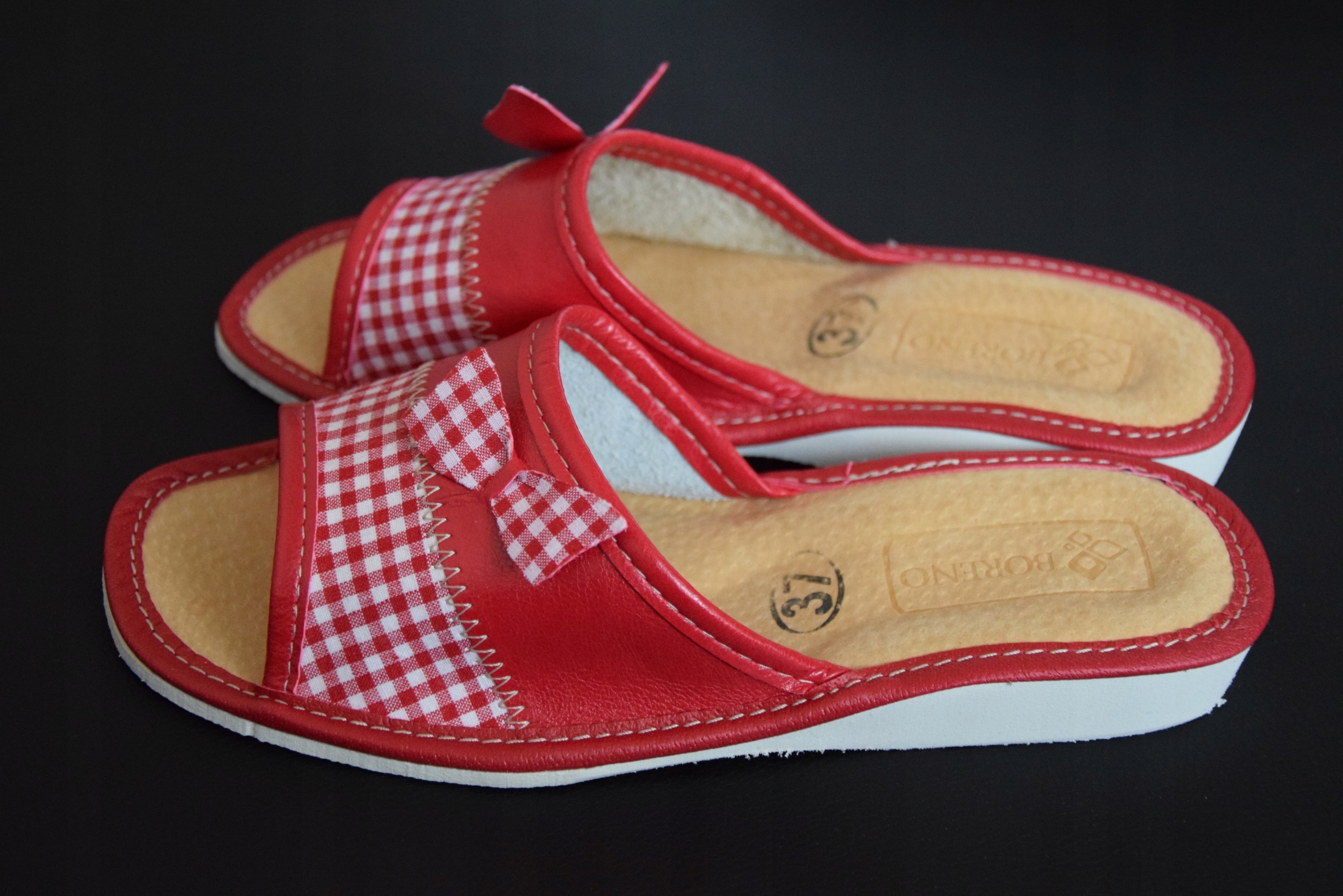 KAPCIE DAMSKIE SKÓRZANE GÓRALSKIE PREZENT 36 - 41 Marka inna