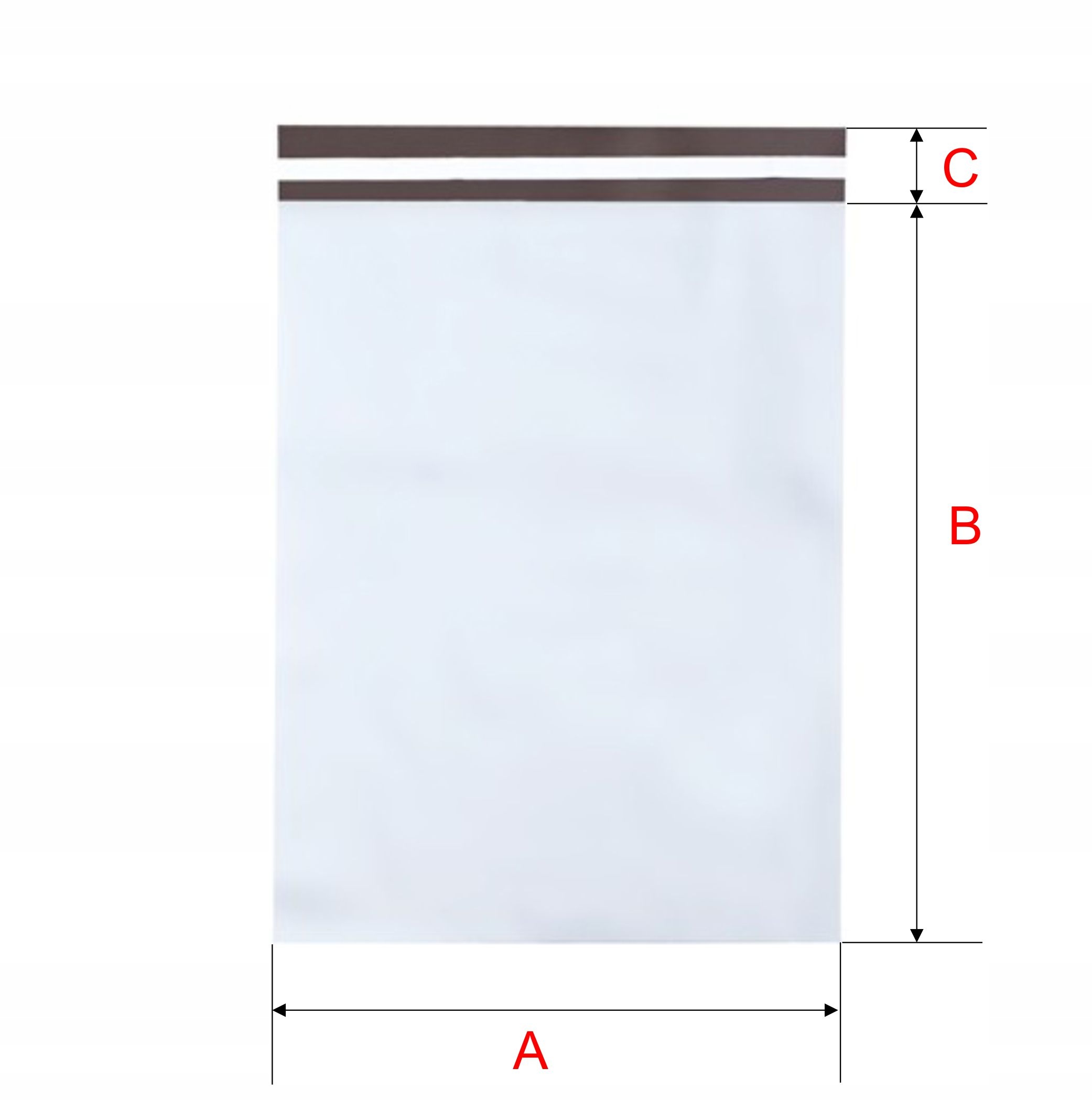 FOLIOPAKI KOPERTY FOLIOWE NA PACZKI 400x450 100 sz Format inny