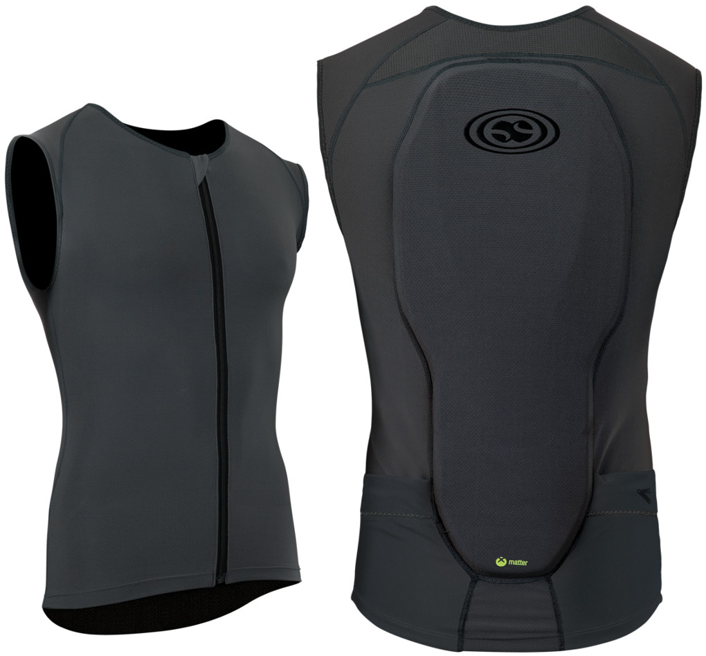 Tričko s chráničem zad Želva Ixs Flow, velikost XXL