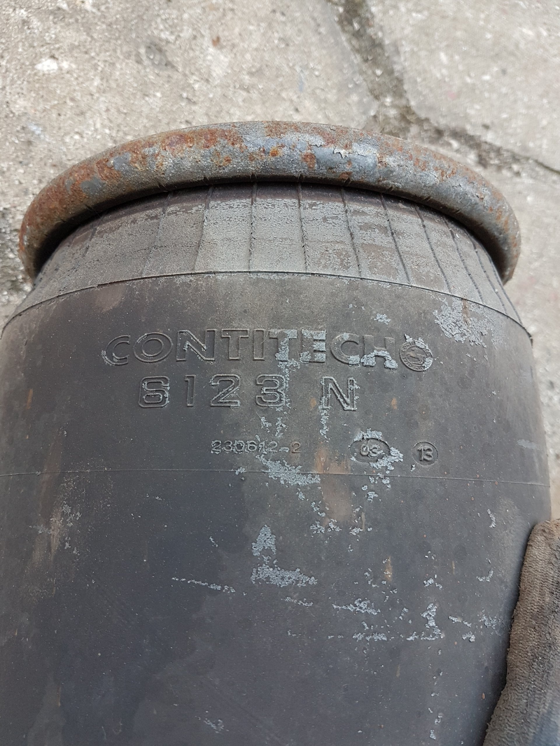 ACTROS MP4 ПОДУШКА ЗАДНЯ ПІДВІСКА СИЛЬФОН 6123N