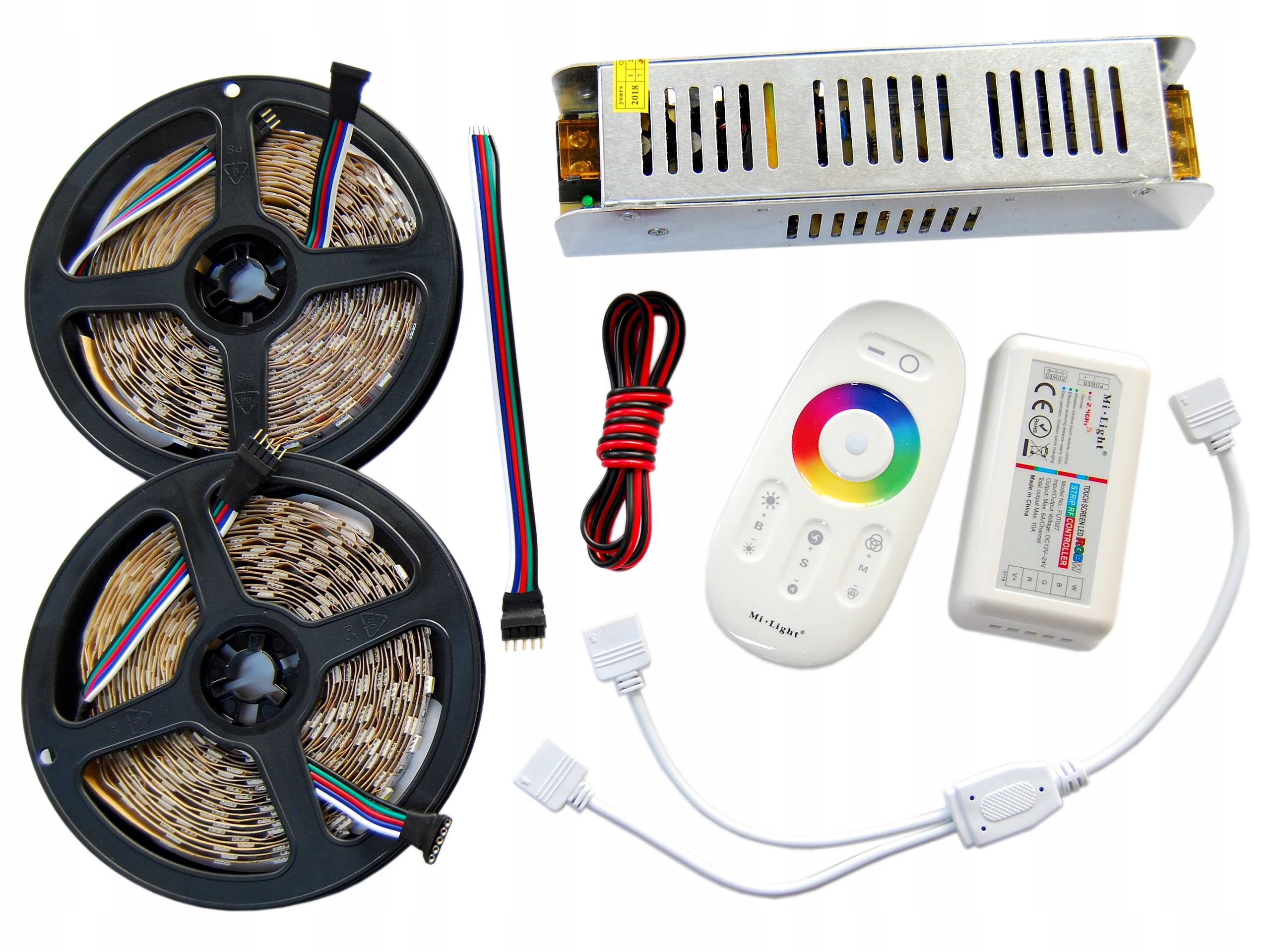 

Zestaw Taśma 600 Led Rgbw 10m B. Zimna 5050 Slim!