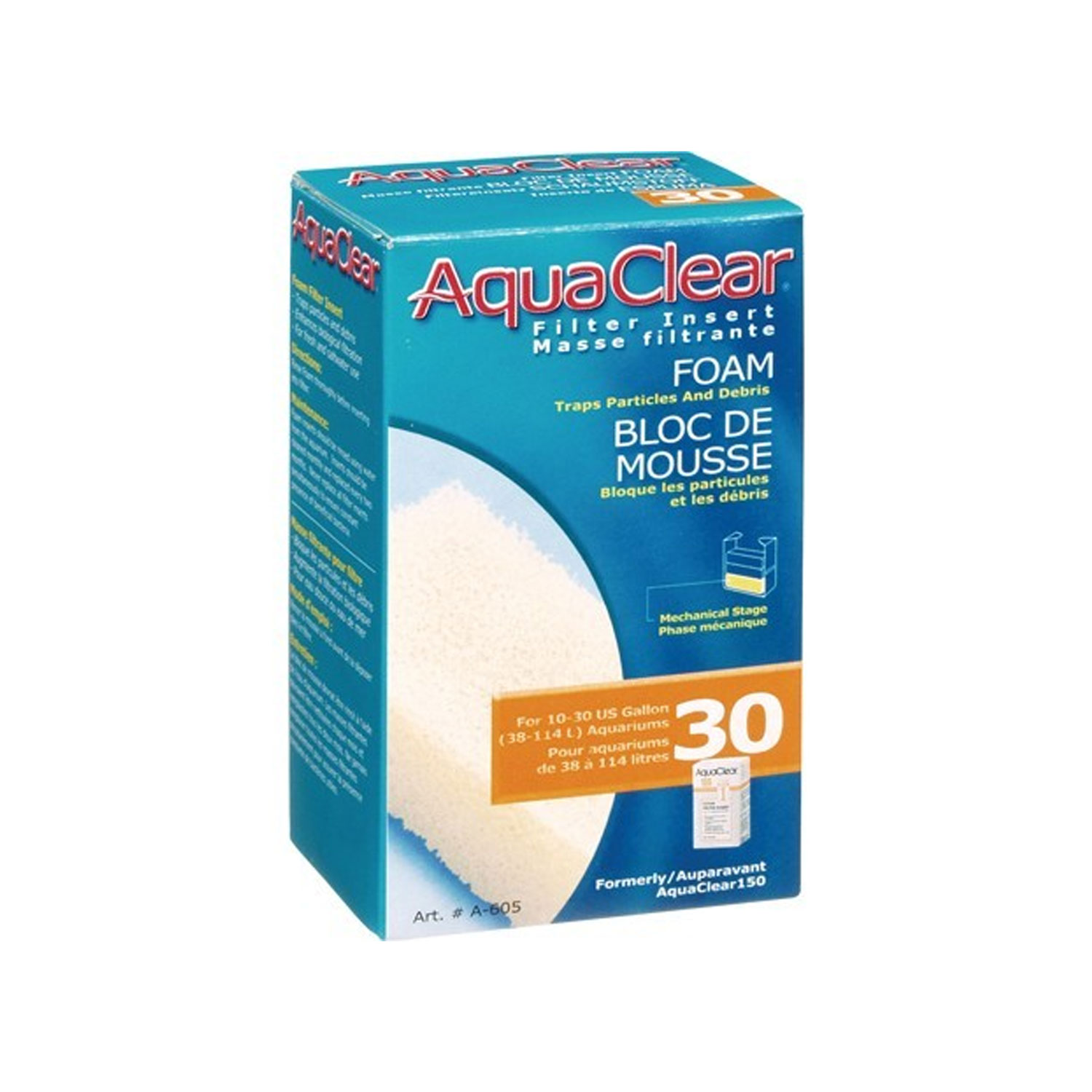 

Hagen Aqua Clear 150 (30) wkład gąbka