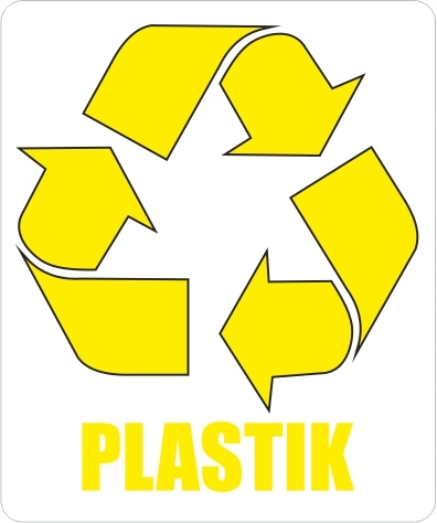 

Naklejka Plastik na kosz śmieci 15x12,5cm 24H