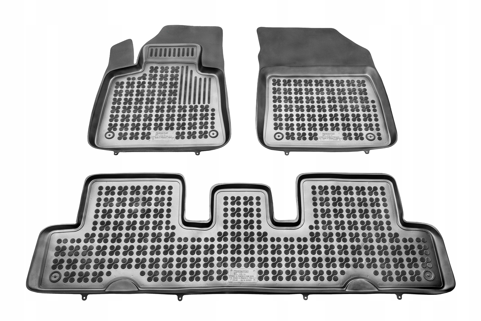 

Dywaniki gumowe Citroen C4 Picasso II 2013 -.Rezaw