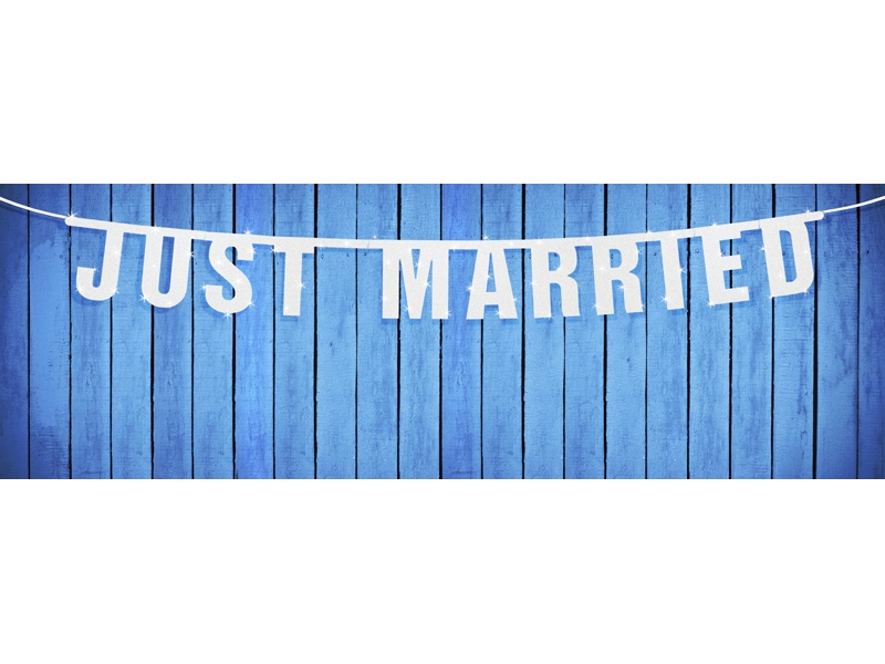 

Baner Just Married na Ślub - 170cm - grl15