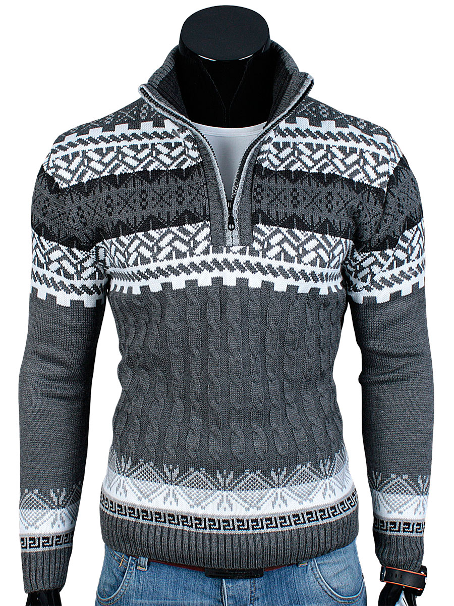 

Sweter Wzór Norweski N67 Grafit__M_PRODUKT_PL