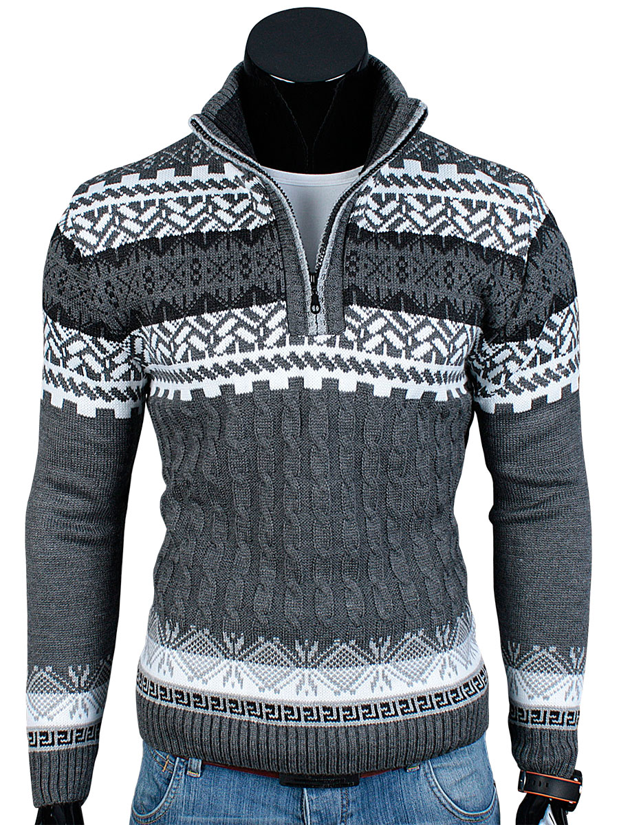 

Sweter Wzór Norweski N67 Grafit__XXL_PRODUKT_PL