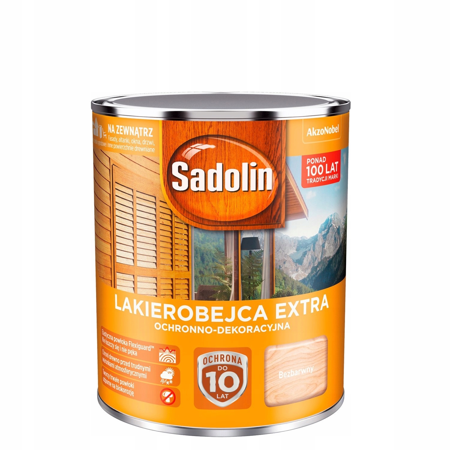 

Sadolin Lakierobejca Extra drewna 0,75L bezbarwna