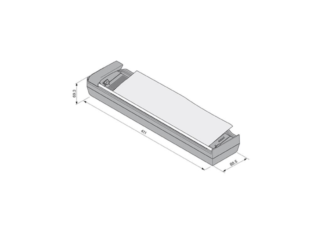 ORGA-LINE obcinarka do folii aluminiowej ZSZ.02F0