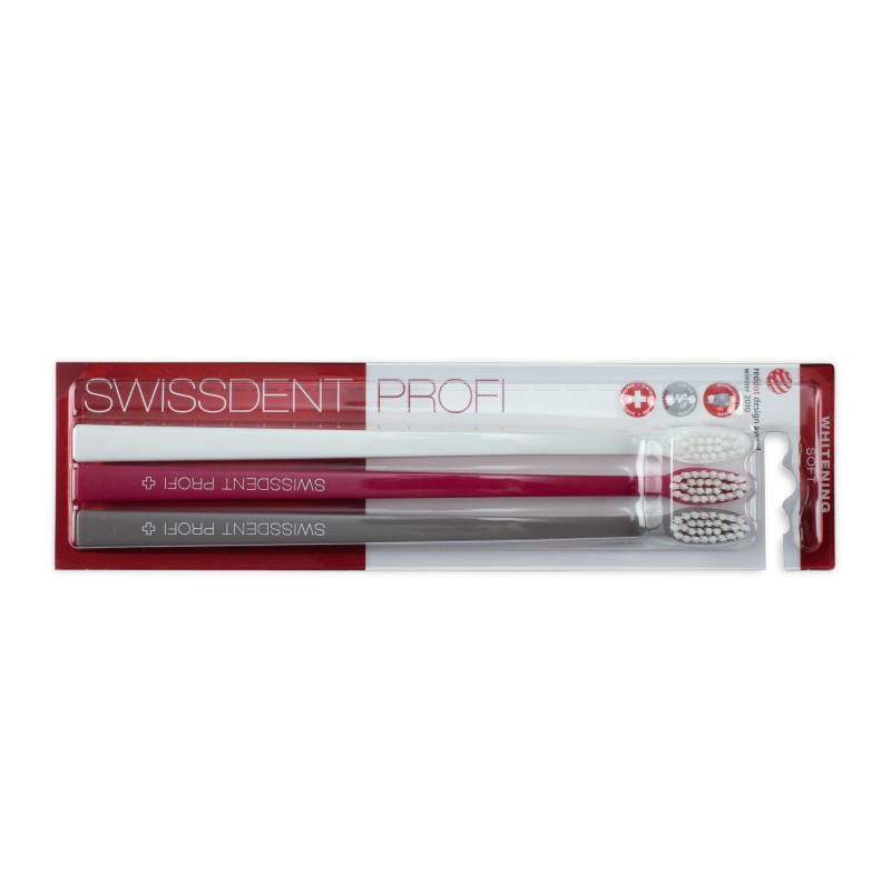 

Swissdent Whitening Soft 2+1 Szczoteczka Trio