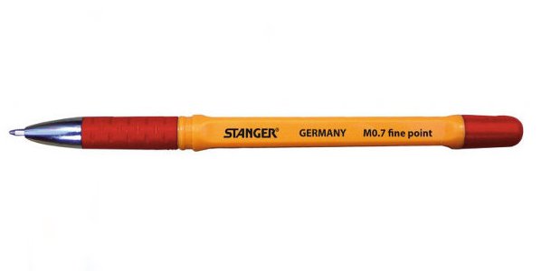 

Długopis Stanger M0.7 czerwony (grubość 0,7mm)