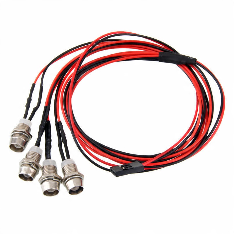 

Zestaw Led Oświetlenie 4szt. 2x3mm 2x5mm Car