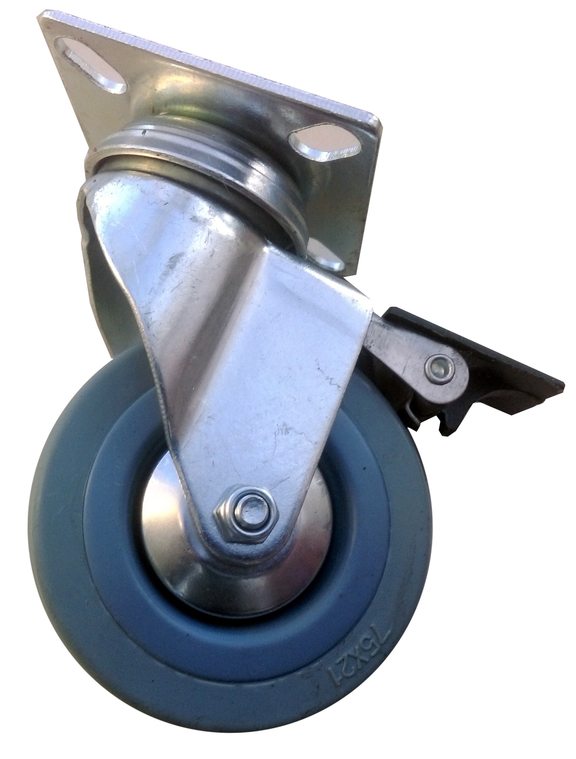 

Koło 75 mm kółko szare 60 Kg hamulec kółka od Habi