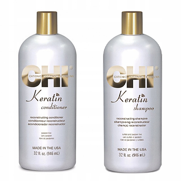 Chi keratin conditioner кератиновый восстанавливающий кондиционер для волос