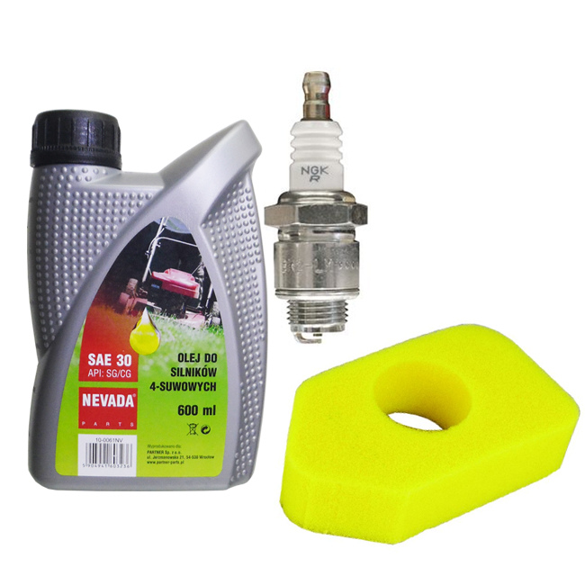 

Olej Filtr Świeca Kosiarki Performance Power 500