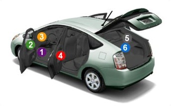 DYSTANSE GŁOŚNIKOWE RAMKA AUDI A3 A4 AVANT B5 TT Kod producenta 20.404