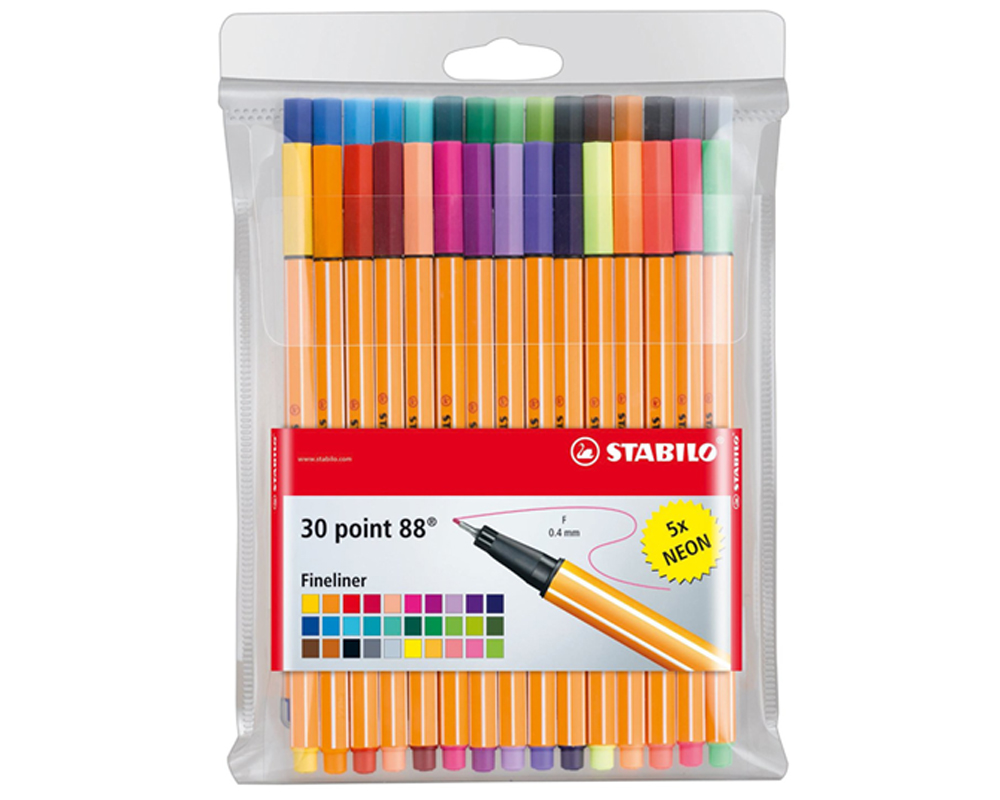 

Cienkopis Stabilo Point 88 Zestaw Etui