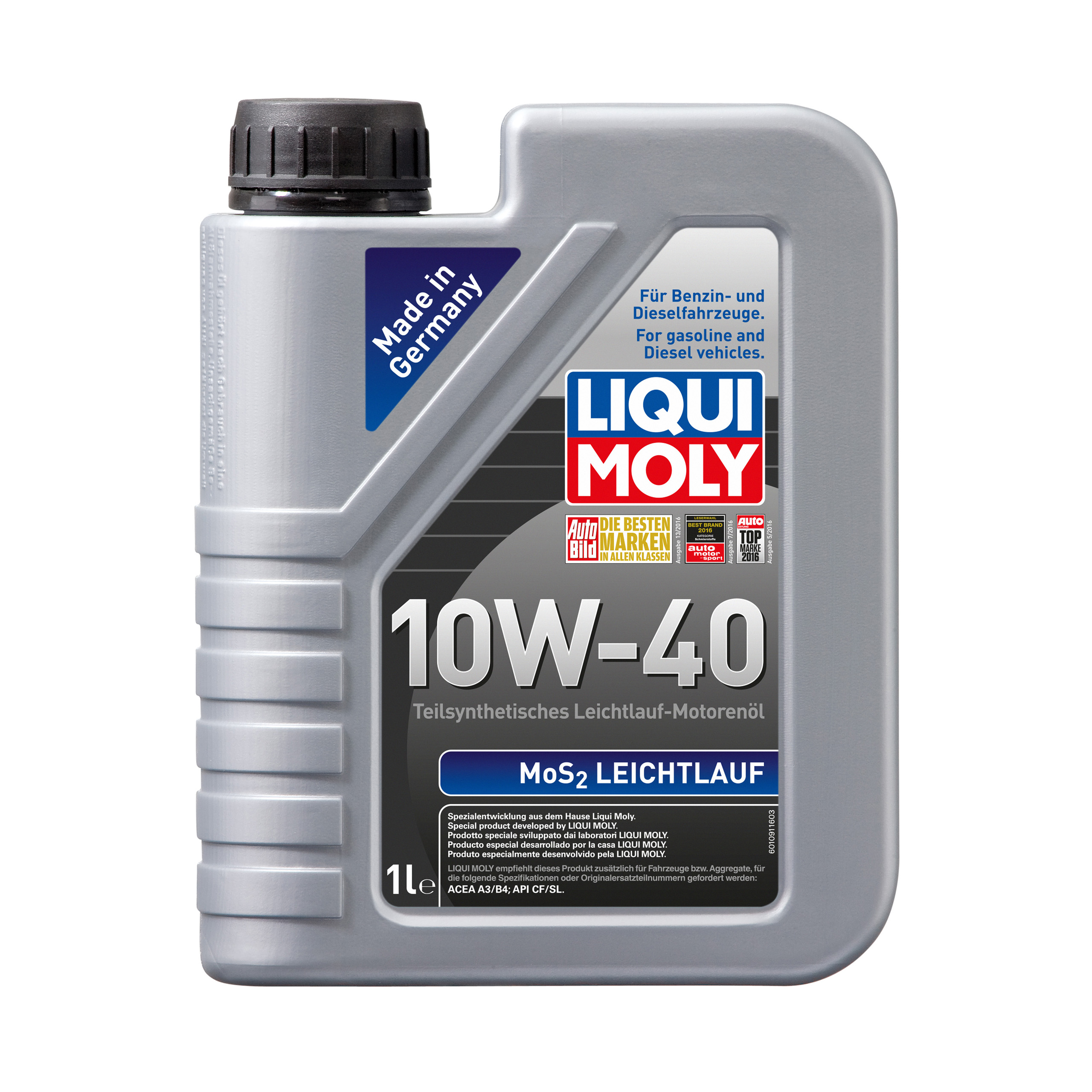 

Liqui Moly 2626 MoS2 Leichtlauf 10W40 1L