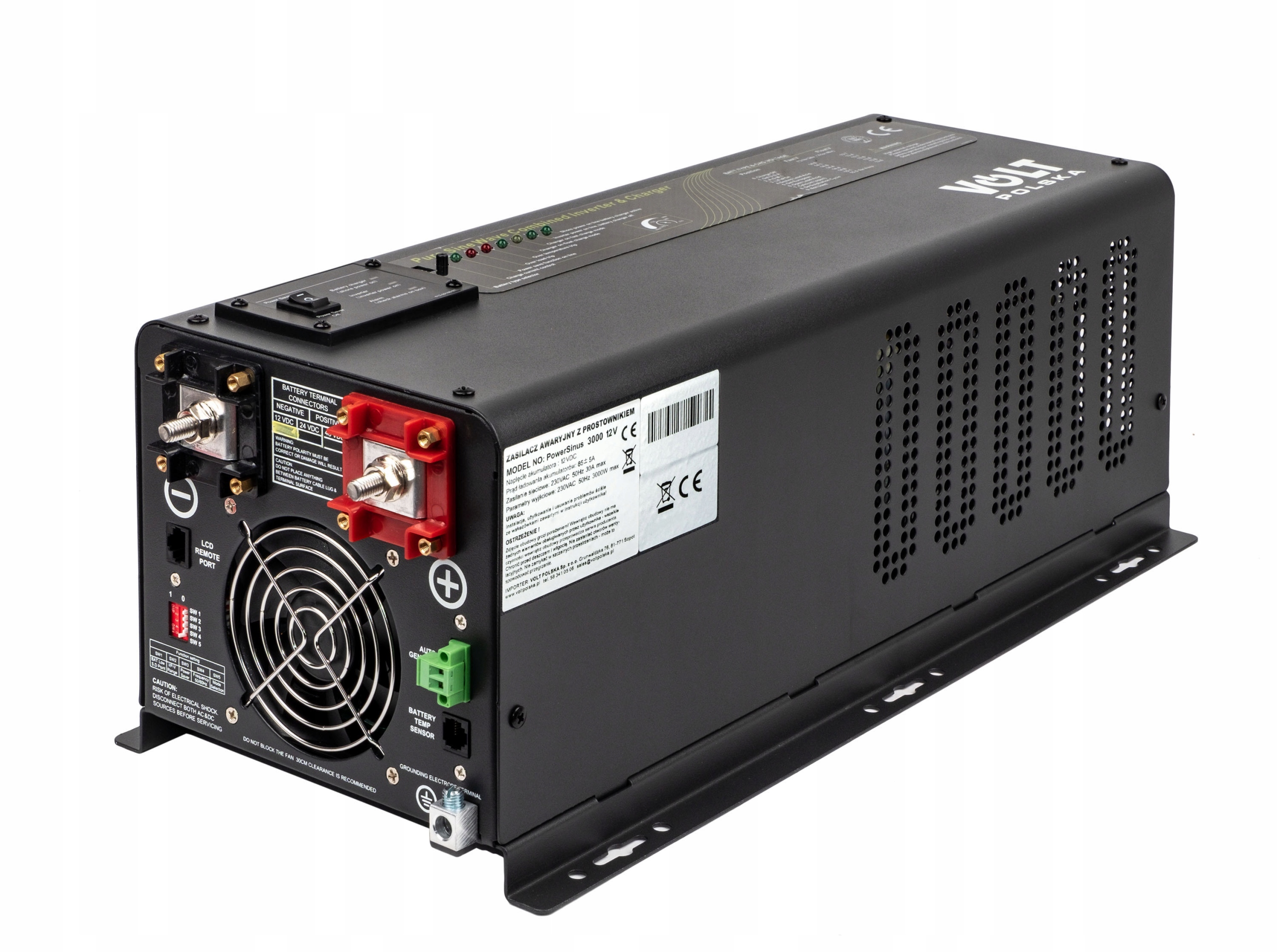 

Przetwornica Napięcia 12V 230V 3000W / 9000W Ups