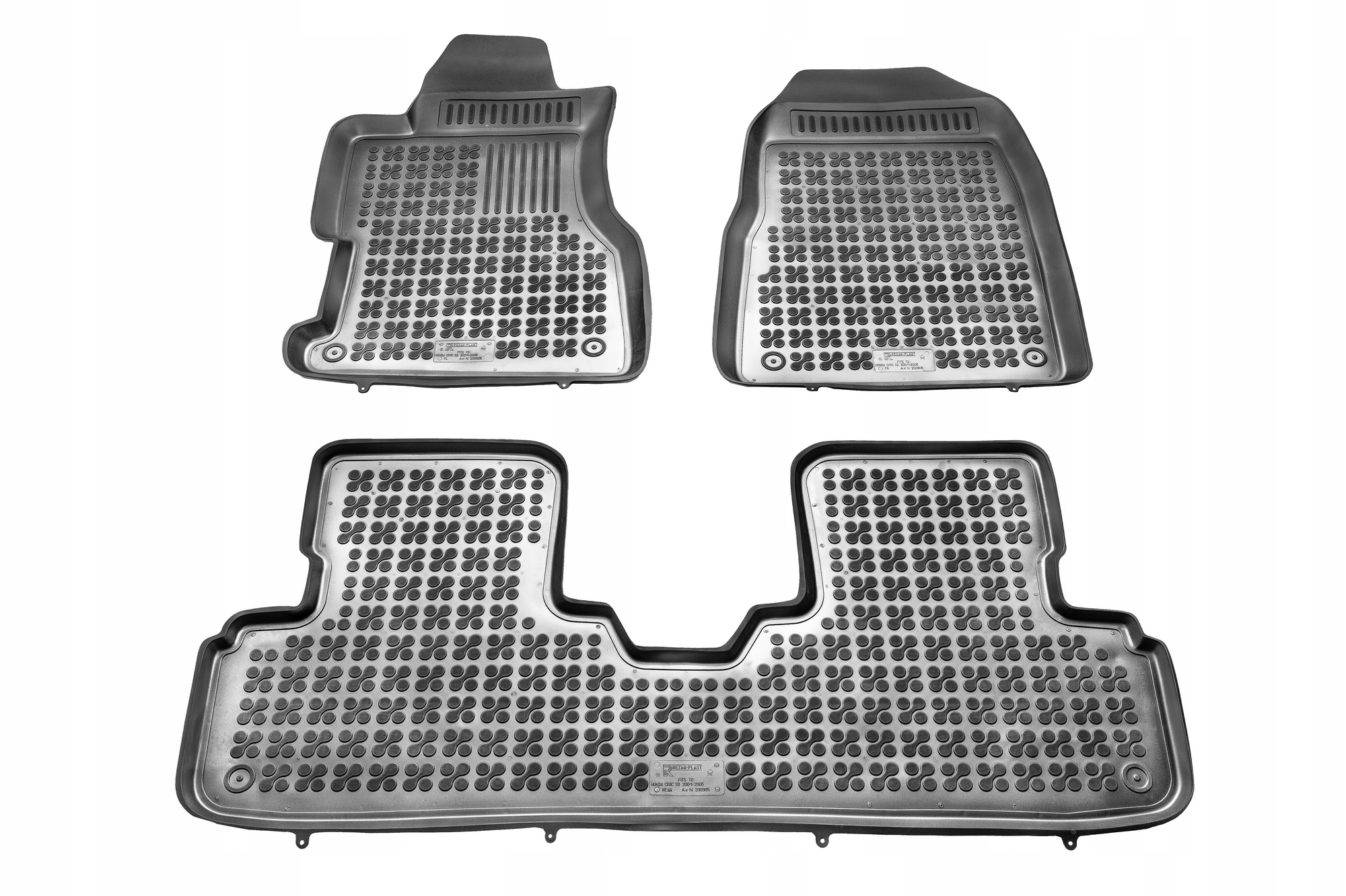

Dywaniki gumowe Honda Civic 3D 2001-2005 Rezaw