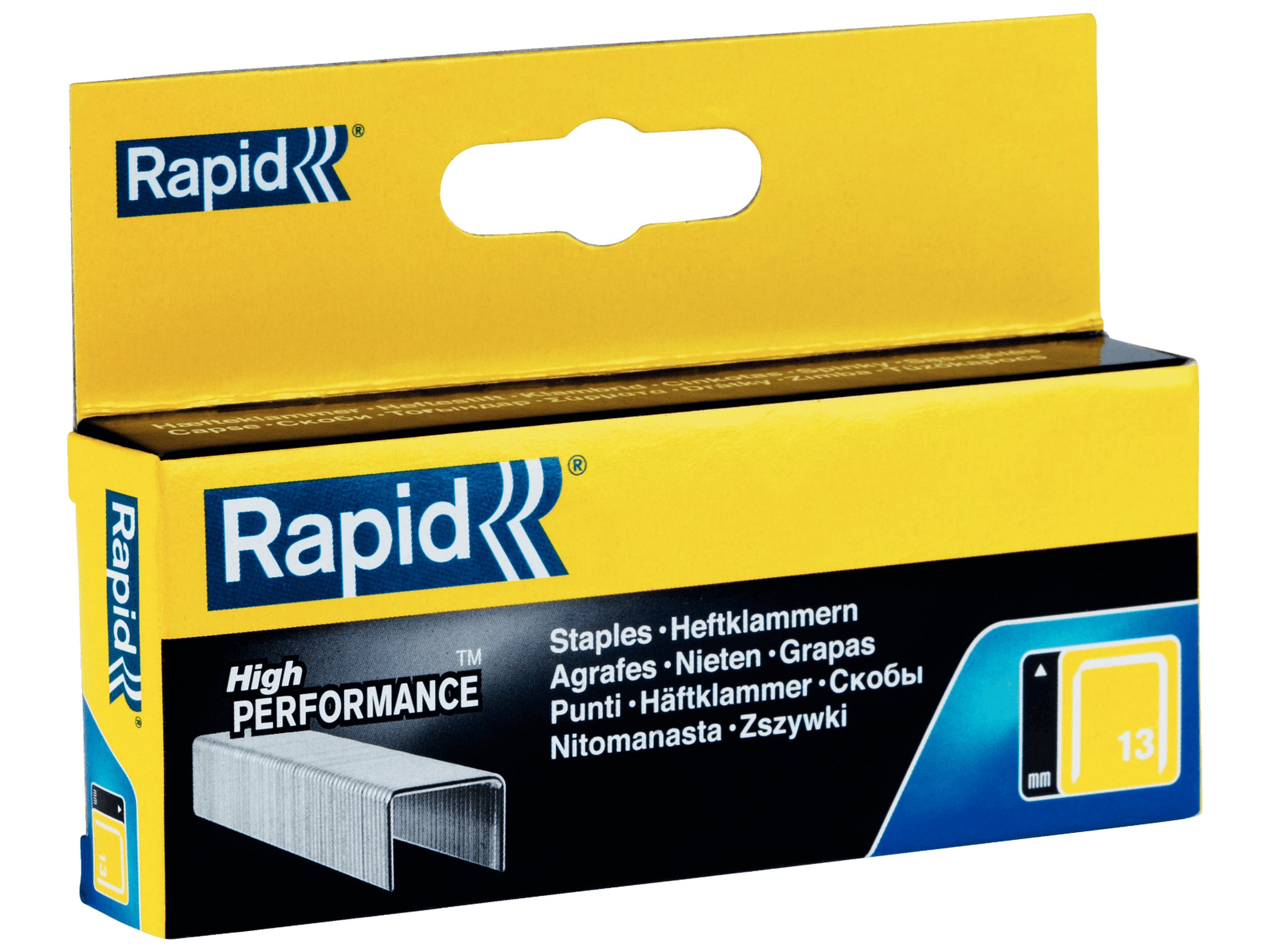 

Zszywki Nr 13 4mm Rapid 13/4 - 2500 sztuk