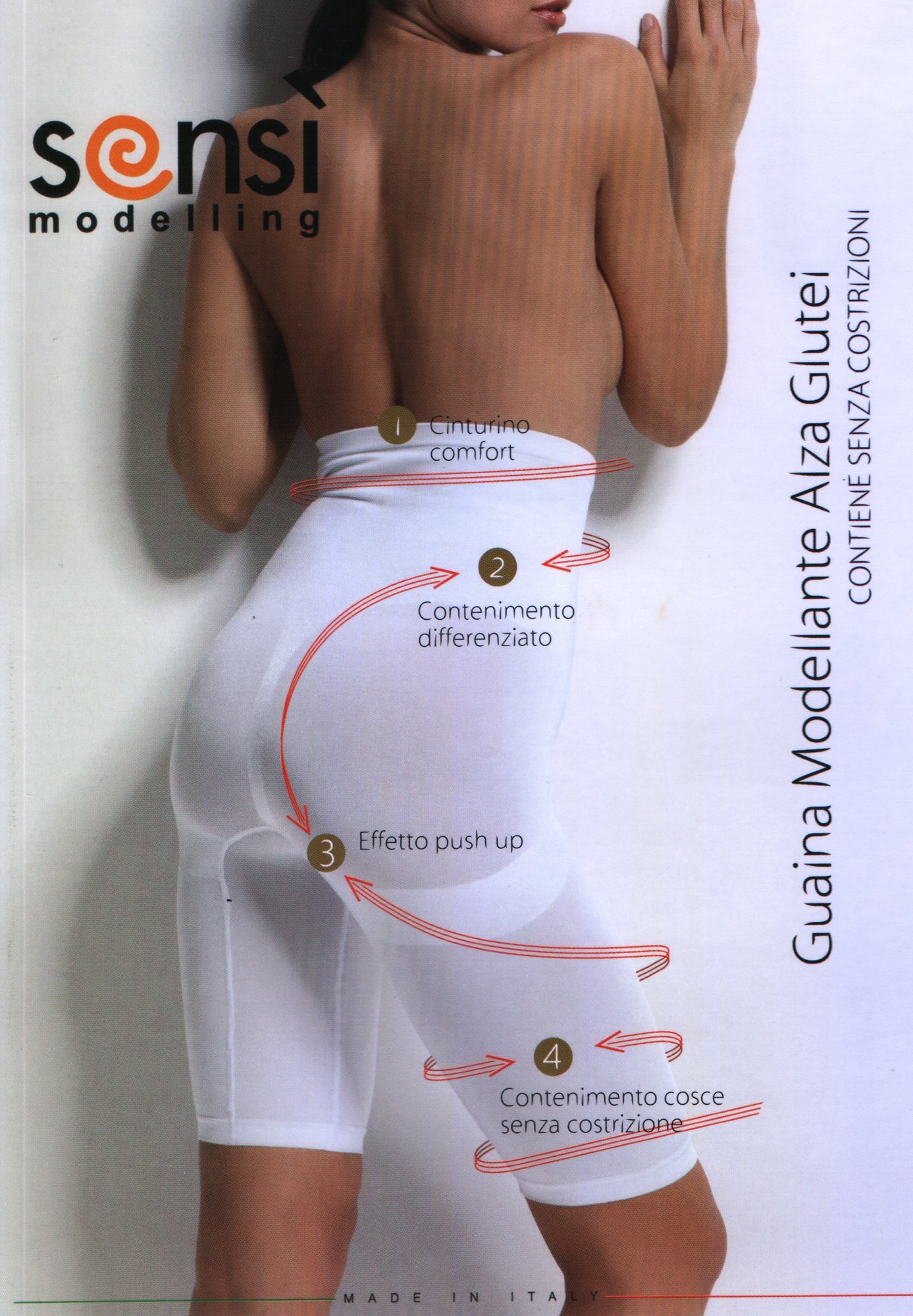 

szorty Guaina Modellante Alza Glutei M/L 38/42
