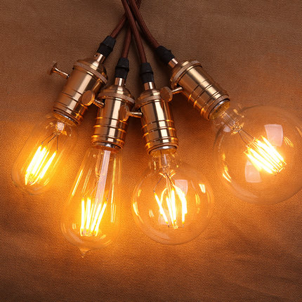 MOCNA ŻARÓWKA DUŻA LED FILAMENT 6W G95 AMBER Barwa światła biały ciepły