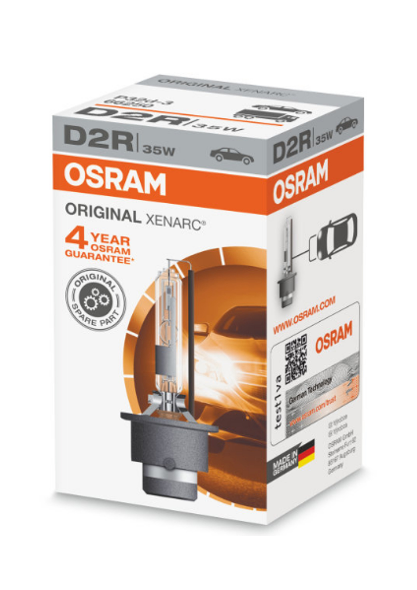 

Osram Xenarc Original D2R Ksenon 1SZT