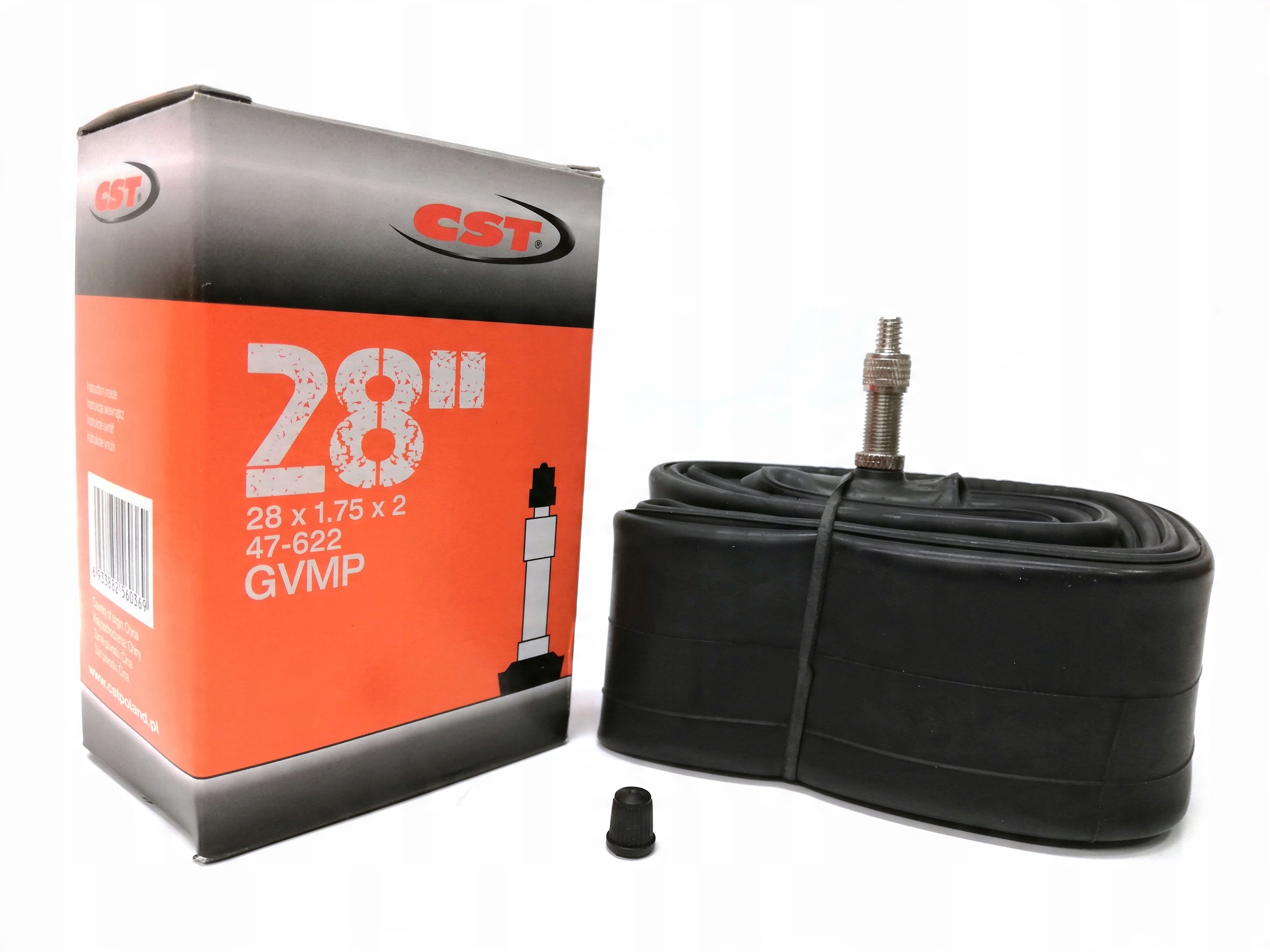 

Dętka Cst TB-CS050 28x1.75x2 Zawór Rowerowy DV