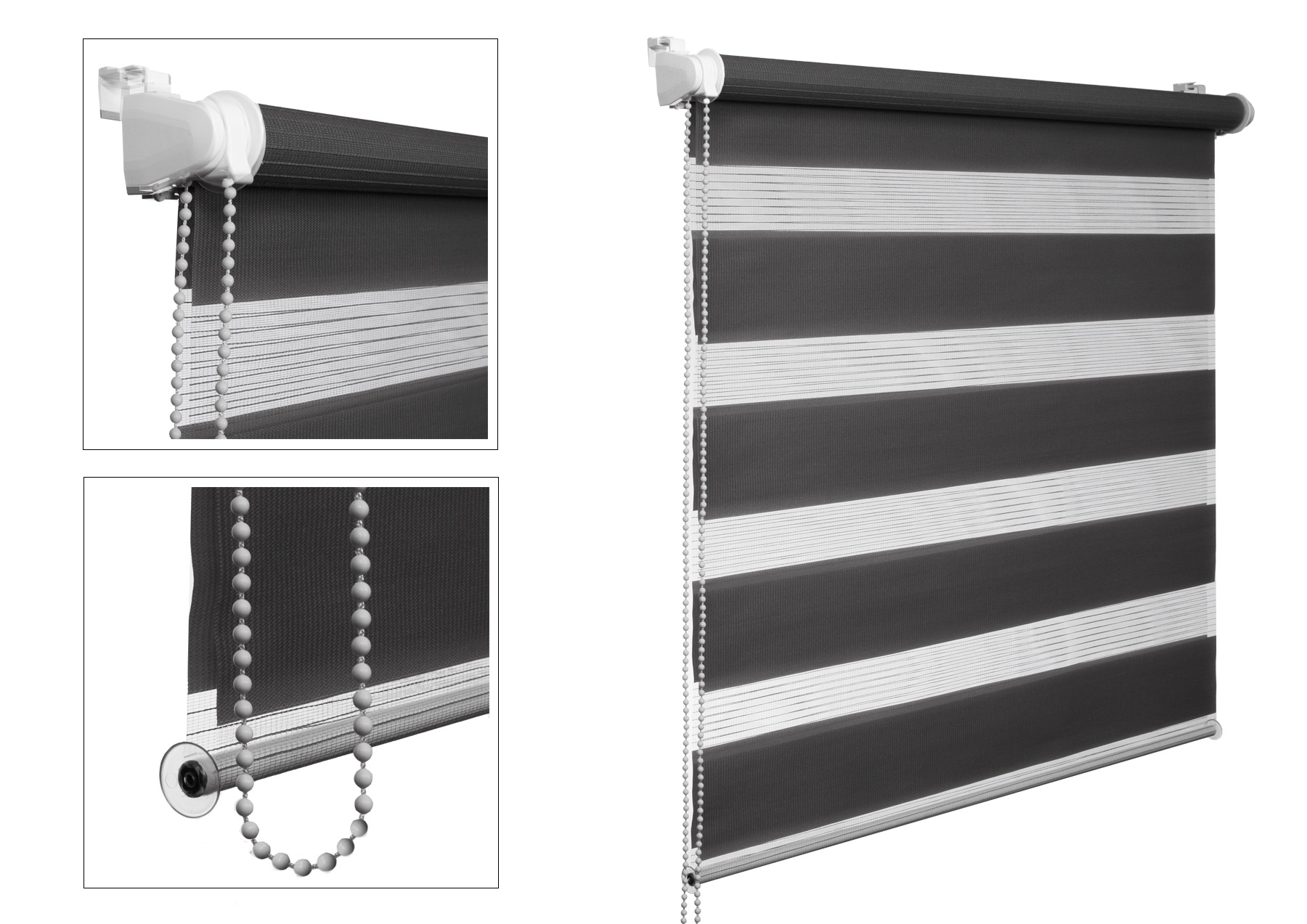 

Roleta Dzień i Noc mini Rolety 73x150cm Kol. Super