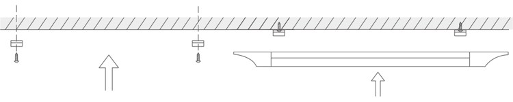 Lampa LED Natynkowa Panel 120cm 36W do Garażu Warsztatu Oprawa Świetlówka Kształt kwadratowy