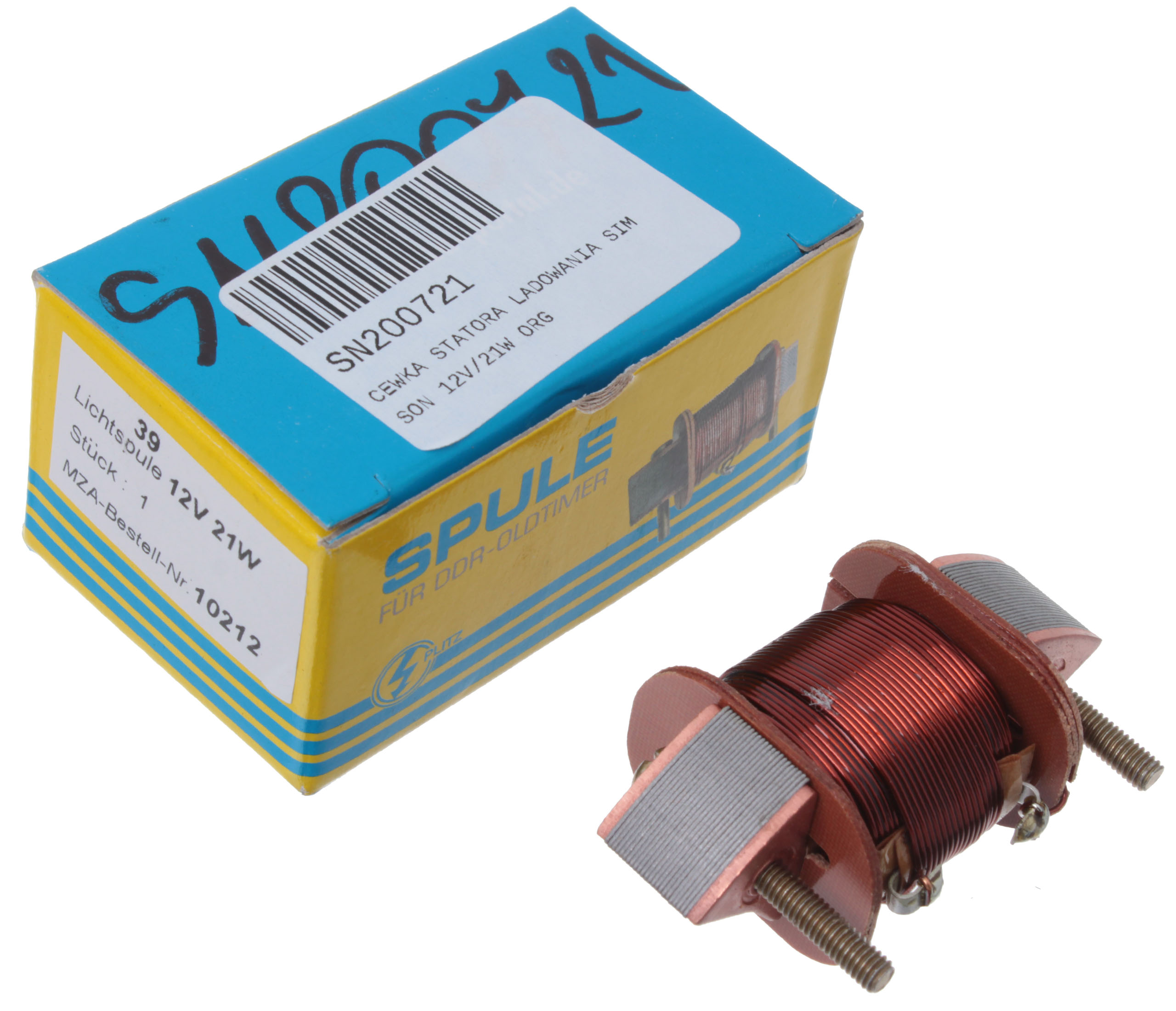 

Cewka Ładowania 12V Simson S51 S53 S70 Niemcy Mza