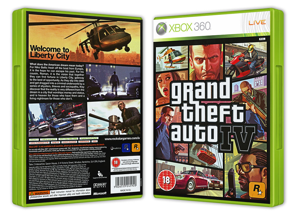 Grand Theft Auto Iv Gta Iv Xbox360 Stan Uzywany 9186610622 Allegro Pl