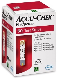 

Paski Do Pomiaru Glukozy Accu-chek Performa 50 szt