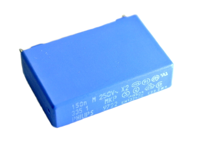 

150nF 250V~ Mkp X2 22.5mm 0.15uF Philips ...[2szt]
