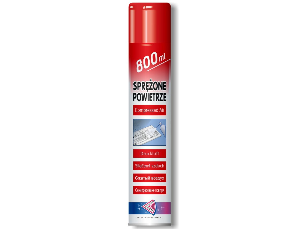 

Sprężone powietrze aerozol 800ml